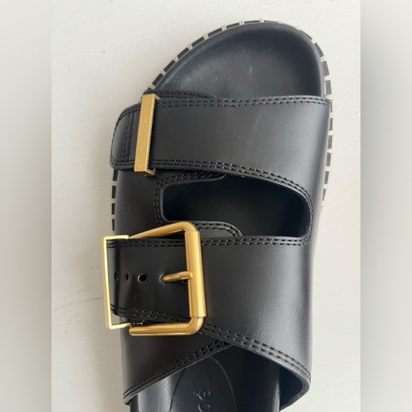 Chloé Rebecca Slide Sandal- Black size 36 - Picture 7 of 14